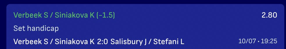 Siniakova elle est bénit par les dieux du doubles tu la met avec qui tu veux elle gagne 😂 #TeamParieur