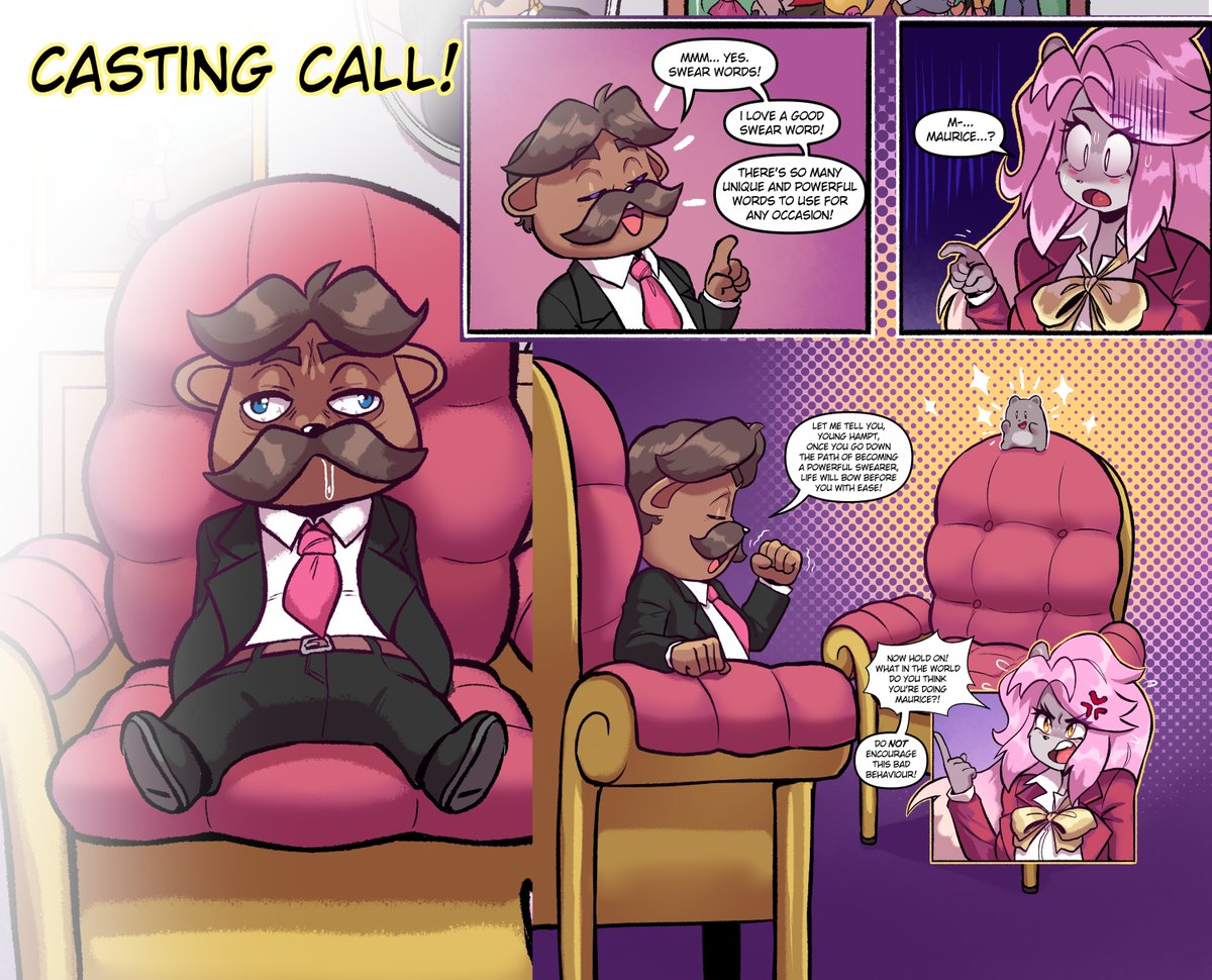 🗣️CASTING CALL! (Paid gig)
Looking for someone to voice Maurice for an upcoming video. 
Please share you're voice reel if you're interested in voicing him.
