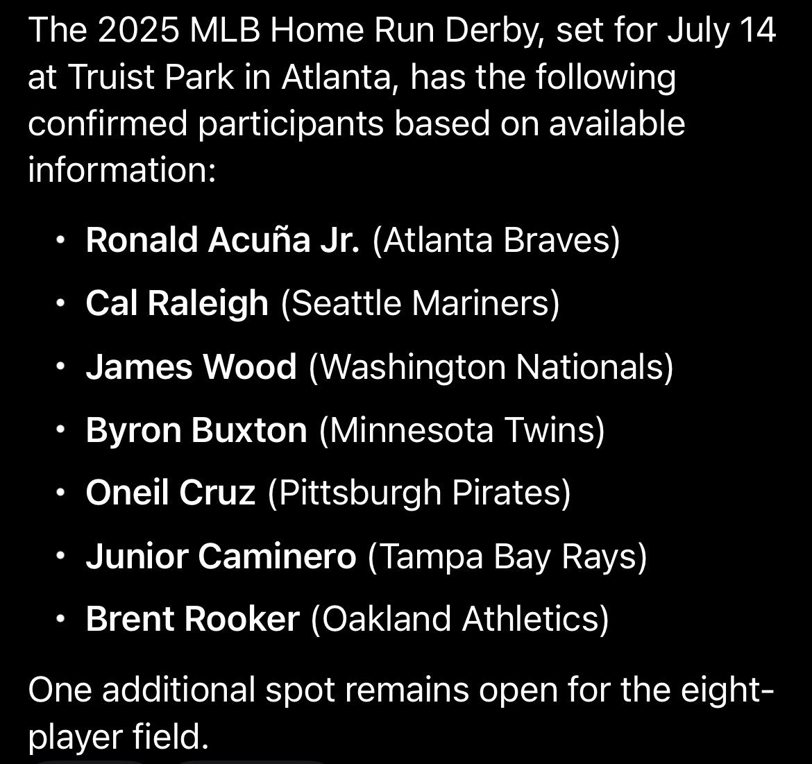 CoolCatMatt35's tweet image. The HR Derby this year is going to be 🔥
James Wood and O’Neil Cruz are my favorites to win.