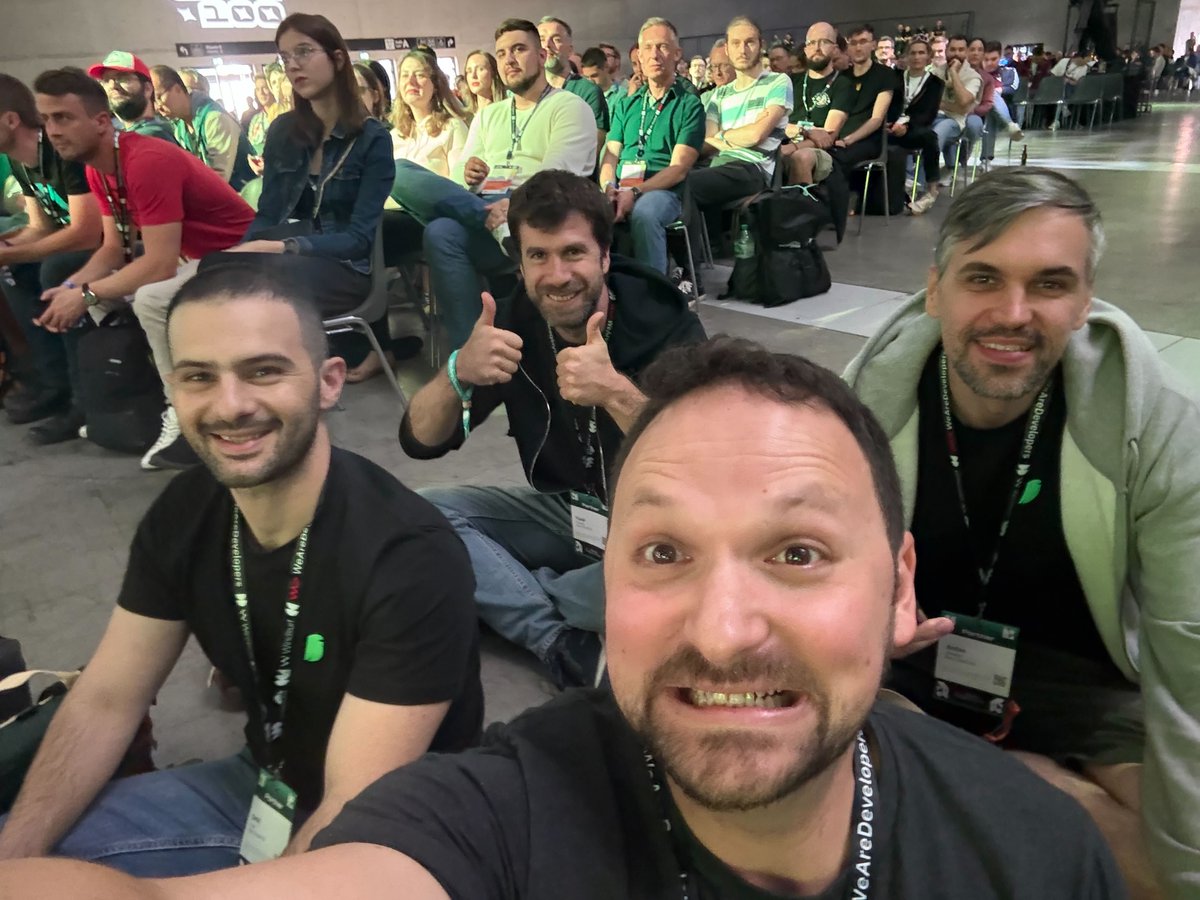 baz (@baz_scm) on Twitter photo Our CTO <a href="/KorNimrod/">Nimrod Kor</a> just won CODE100 at @wearedevelopers ๐
This isnโt your average hackathon. #CODE100 is a live coding showdown with quizzes, pseudocode, and high-pressure head-to-heads.
Nimrod crushed every round and took the title ๐
#WeAreDevs Our CTO <a href="/KorNimrod/">Nimrod Kor</a> just won CODE100 at @wearedevelopers ๐
This isnโt your average hackathon. #CODE100 is a live coding showdown with quizzes, pseudocode, and high-pressure head-to-heads.
Nimrod crushed every round and took the title ๐
#WeAreDevs