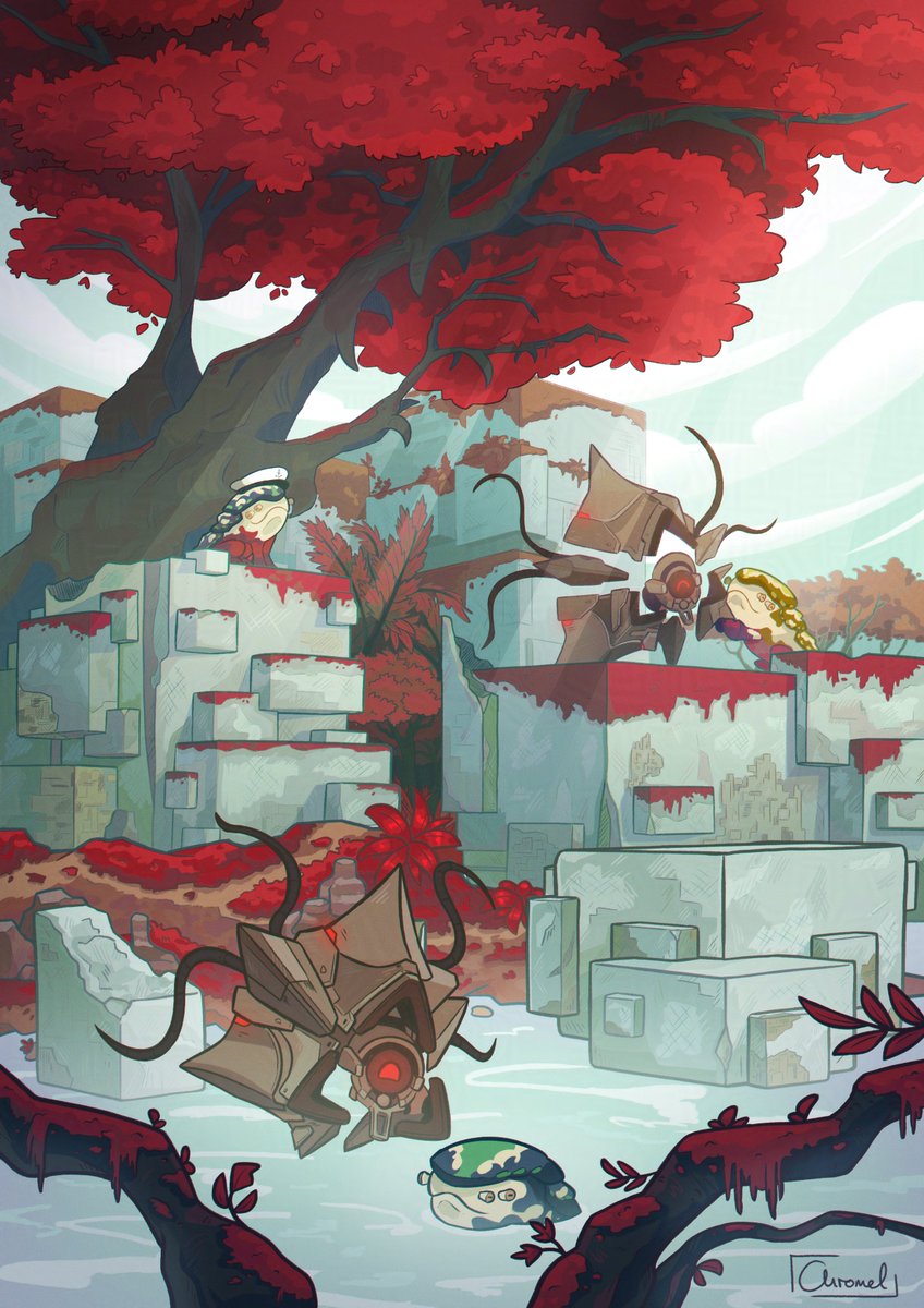 ChromelxD's tweet image. Nessus frog pond🐸
My piece for the ASSIMILATED Zine (@/assimilatedzine.bsky.social) #destiny2 #destiny2art #destiny2aotw #AssimilatedZine
