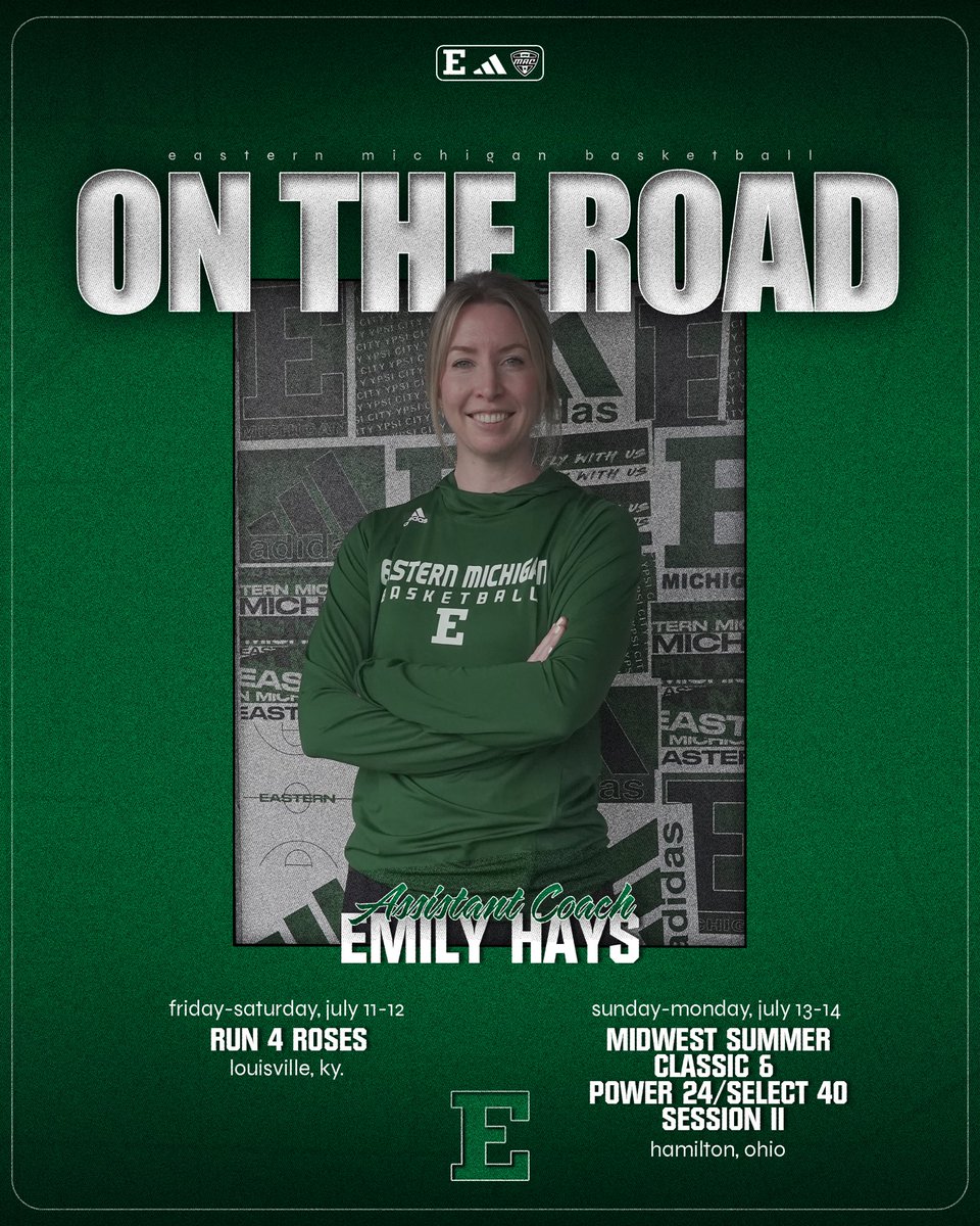 EMUWBB's tweet image. Hitting the road looking for the next generation of Eagles!🦅🏀

Drop your schedules below!🗓️👇

#EMUEagles | #GreenLightGO