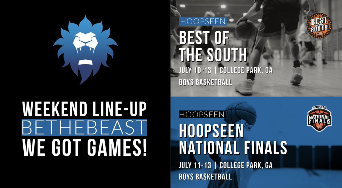 🤜 We are live this weekend from Georgia! 🤛

📽️ Live Streams + 📲 On-Demand + 😎 Coaches Watching!

Visit BeTheBeast.com/events for access! <a href="/hoopseen/">HoopSeen</a>