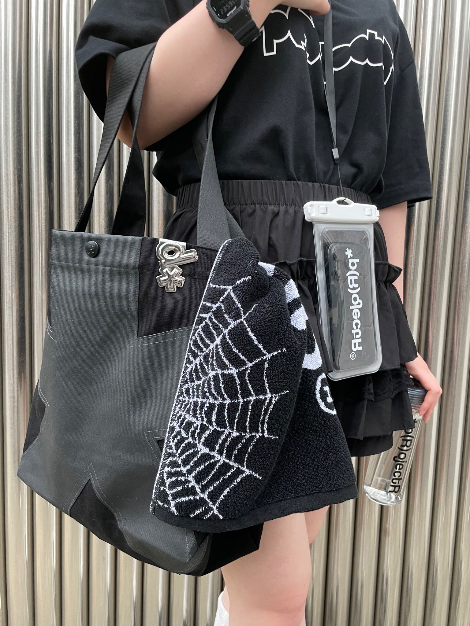 *p(R)ojectR® Asterisk Patch Tote Bag p(R)ojectR® Asterisk Patch Tote Bag