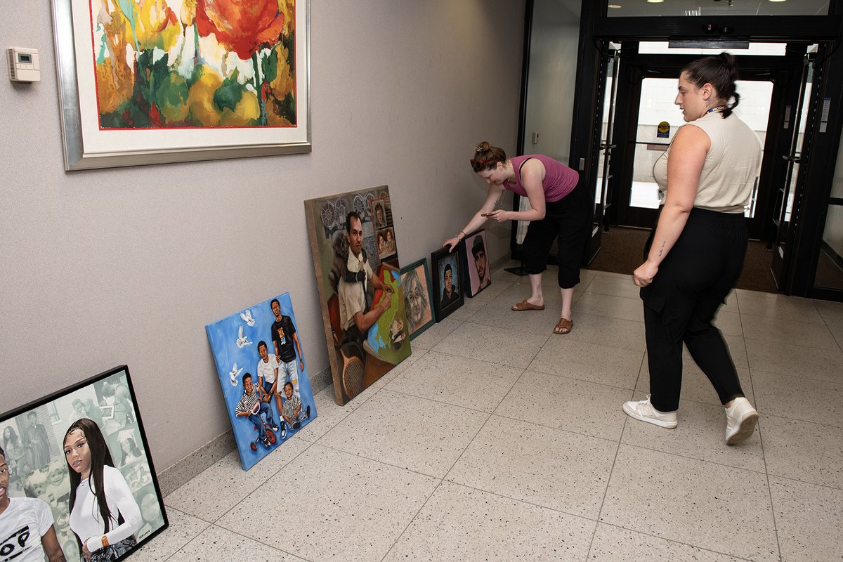 Now through August, visit Rowland Hall to experience the Souls Shot Portrait Project.

Artists teamed up with families of gun violence victims to create moving portraits that honor their lives and stories.

Click the link to learn more about the project: soulsshotportraitproject.org