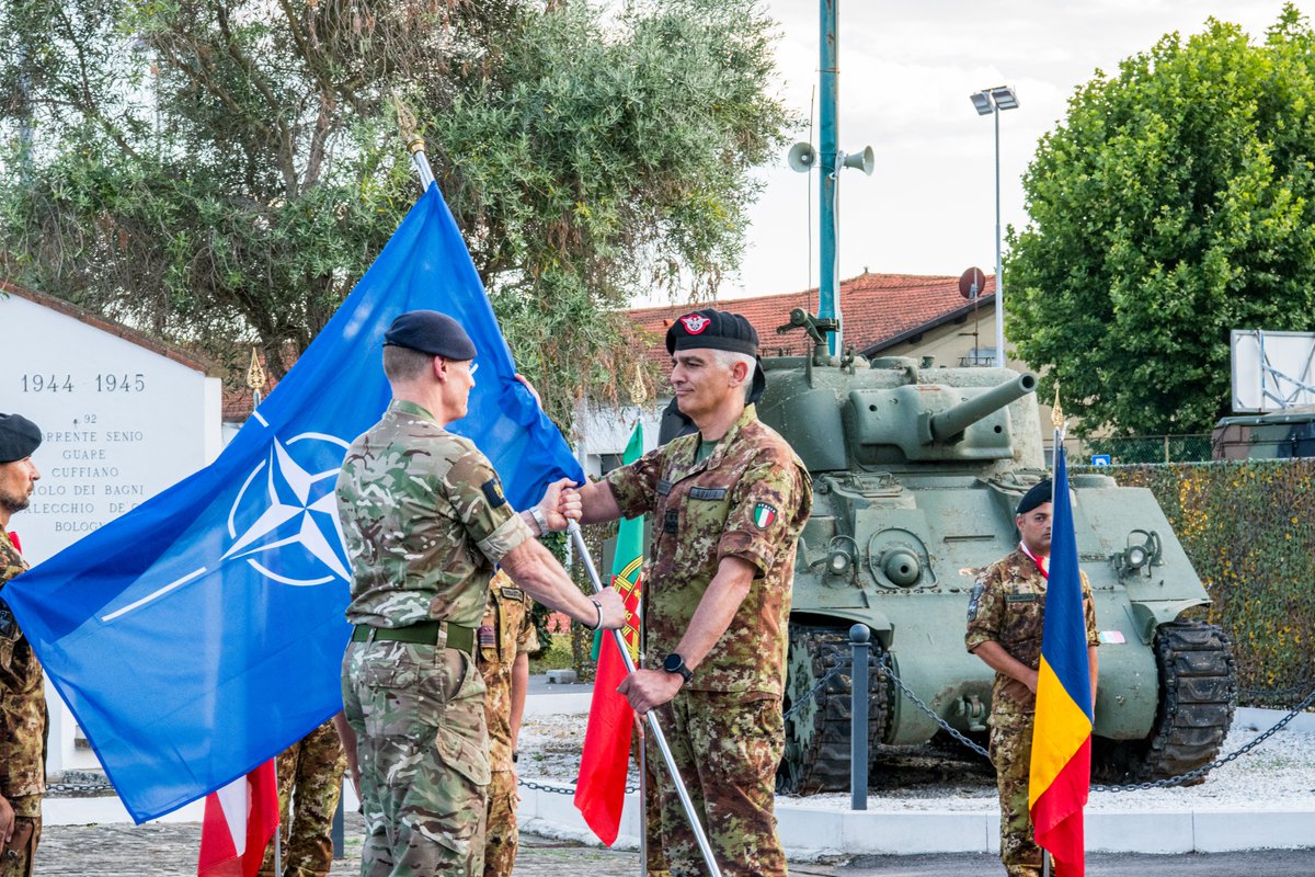 MND-S comes to life today in Florence, integrating into the NATO Force Structure. It signifies a boost for defense, security, and a reinforced Europe at the core of the Alliance.
#WeAreNATO #MNDS #StrongerTogether #DeterrenceAndDefense #LANDCOM #ForzeArmate #nrdcita