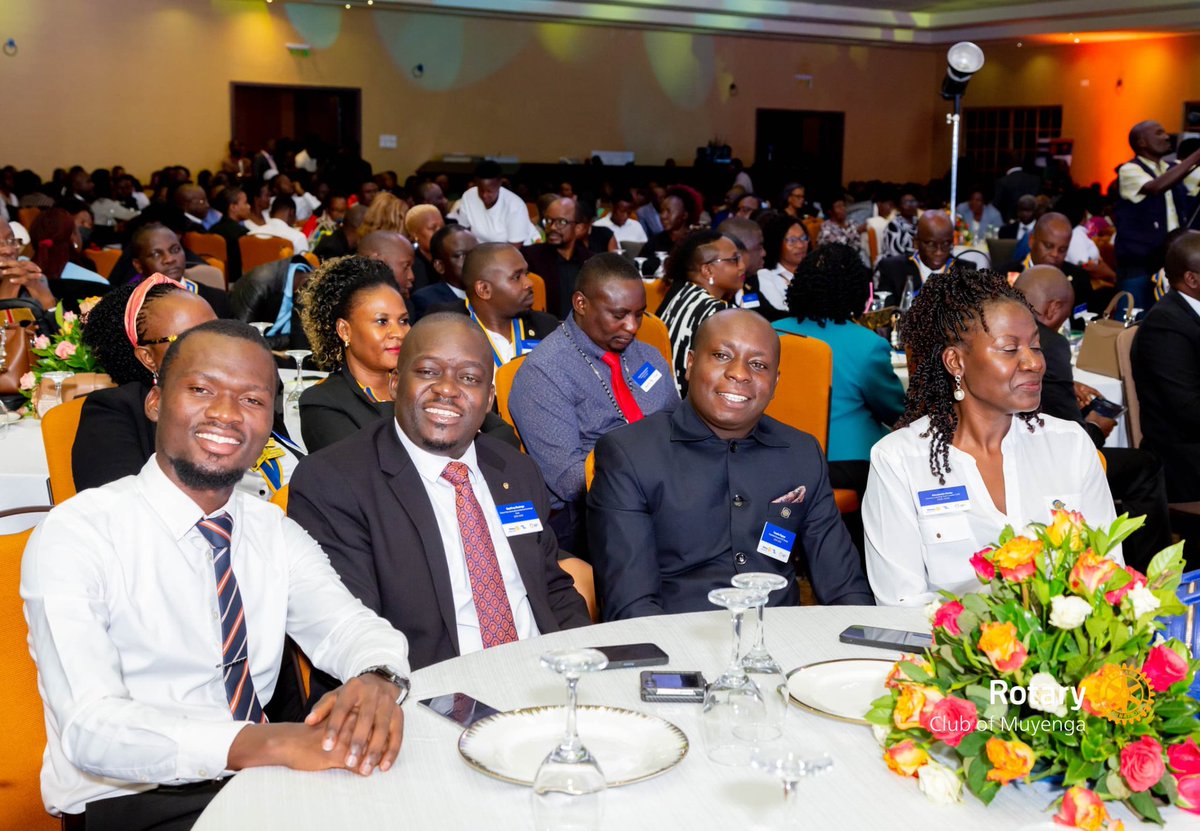 geofbusinge's tweet image. About last evening at DG @KyeyuneKawooya &amp;amp; DRR @MsLebykm&apos;s launch of the  Action Rotary Year @rotaryd9214
@RotaractD9214 
@rubaga_lakeview 
@rubagalakeview