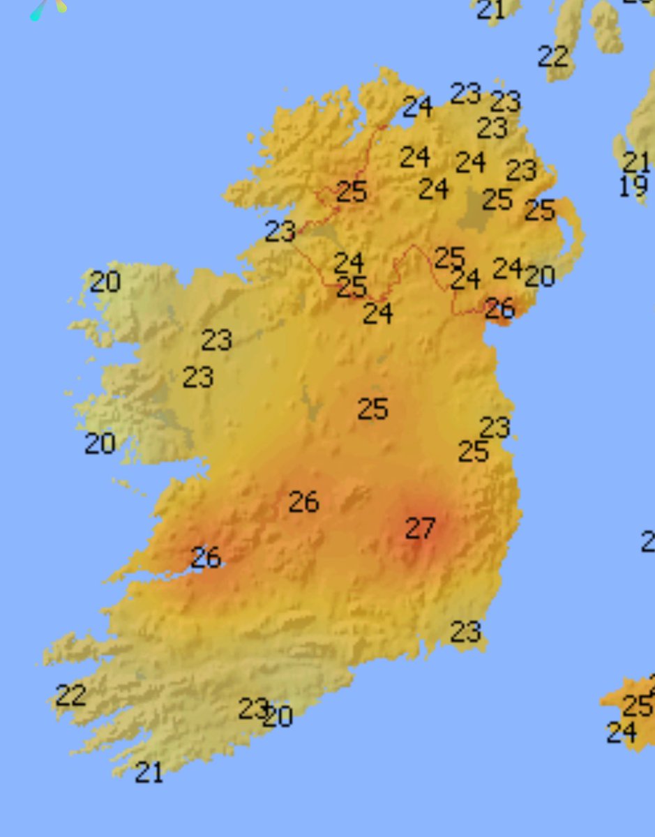 27C on Thursday, higher in the coming days 🕶️😎