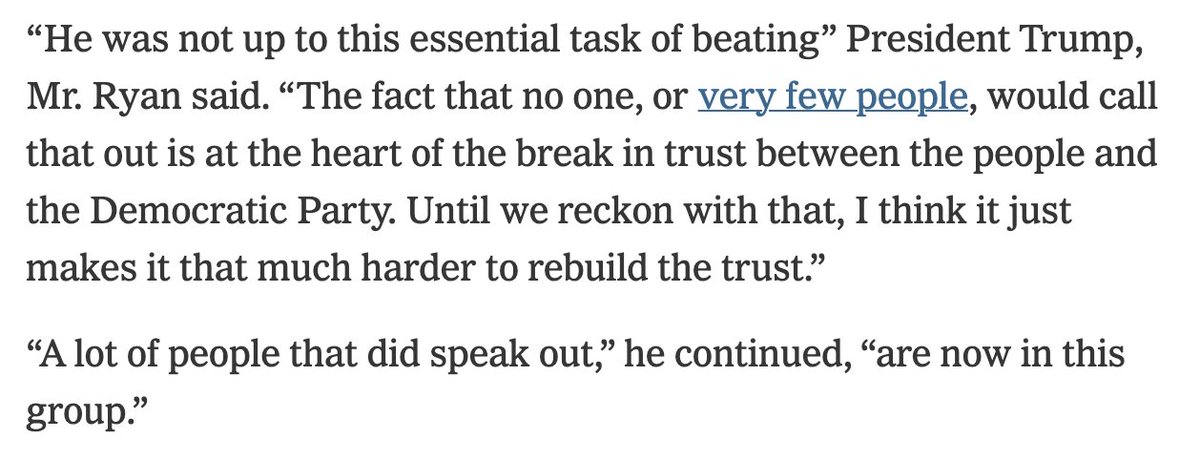 CharlotteAlter's tweet image. It is impossible to overstate how much the sheer oldness of Joe Biden, the obviousness of his decline, and the silence of the D establishment has tarnished the Dem brand.
Gerontocracy already destroyed the Dem party (and maybe the country). The new Dems are trying to rebuild it