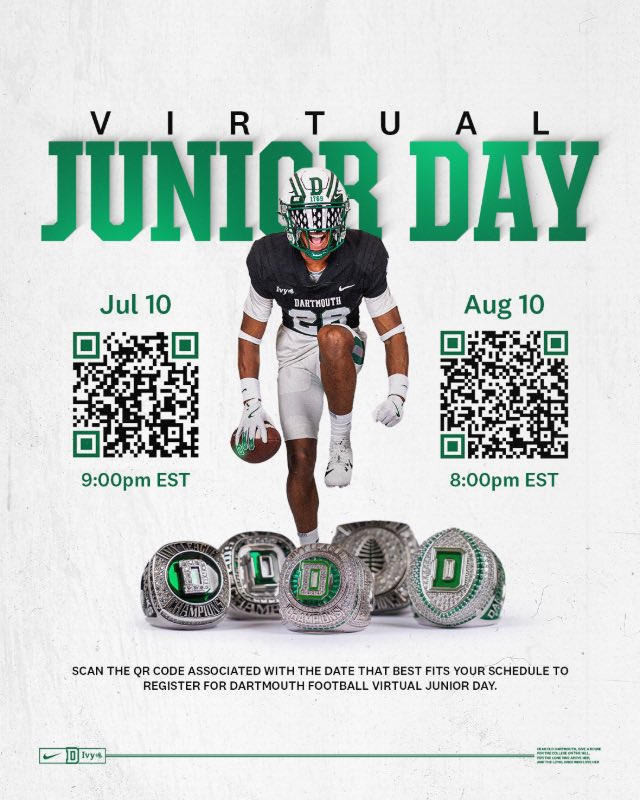 Christian Harris (@christianh_50) on Twitter photo Thank you <a href="/DartmouthFTBL/">Dartmouth Football</a> and <a href="/coachirishodea/">Danny O'Dea</a> for the invitation. Will be there.
<a href="/BucsFootball/">Hoover Bucs Football</a> <a href="/RecruitHoover/">#RecruitHoover</a> <a href="/coachCEnglish/">Coach English</a> <a href="/Coach_Reeves21/">Coach Josh Reeves, M.Ed.</a> <a href="/CoachEdgar2/">Dustin Edgar</a> <a href="/CoachL_Davis97/">Leonard Davis</a> <a href="/IsaiahDJackson/">Isaiah Jackson</a> <a href="/CoachL__/">Coach L</a> Thank you <a href="/DartmouthFTBL/">Dartmouth Football</a> and <a href="/coachirishodea/">Danny O'Dea</a> for the invitation. Will be there.
<a href="/BucsFootball/">Hoover Bucs Football</a> <a href="/RecruitHoover/">#RecruitHoover</a> <a href="/coachCEnglish/">Coach English</a> <a href="/Coach_Reeves21/">Coach Josh Reeves, M.Ed.</a> <a href="/CoachEdgar2/">Dustin Edgar</a> <a href="/CoachL_Davis97/">Leonard Davis</a> <a href="/IsaiahDJackson/">Isaiah Jackson</a> <a href="/CoachL__/">Coach L</a>