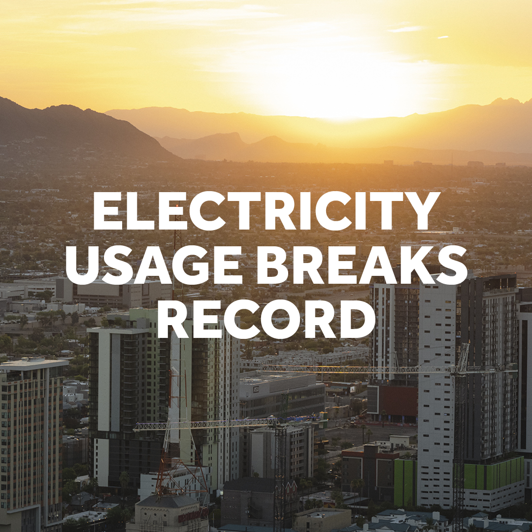 SRPconnect's tweet image. On July 9 between 3 and 4 p.m., SRP delivered its highest-ever system peak of 8,324 megawatts (MW). This surpasses the previous system peak record of 8,205 MW, which was set on Aug. 4, 2024.