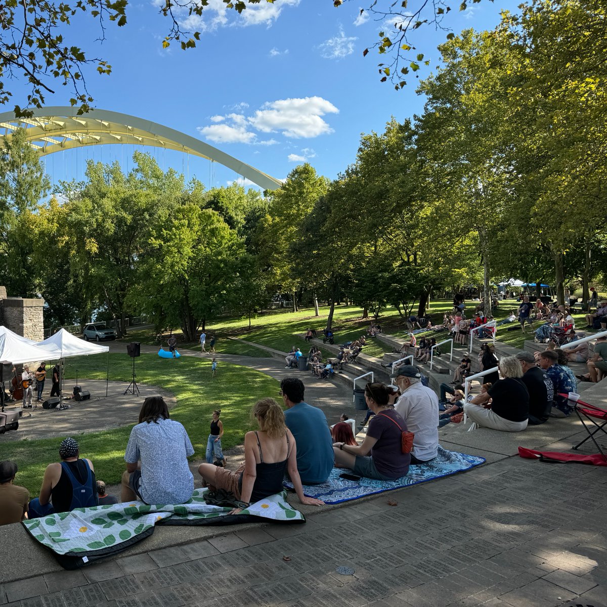 Get ready, Cincinnati! Gettin' to the Point is bringing The Foles and Moonshine Drive to the Schott Amphitheater at Sawyer Point tomorrow, July 11th! We are setting the stage for something BIG!