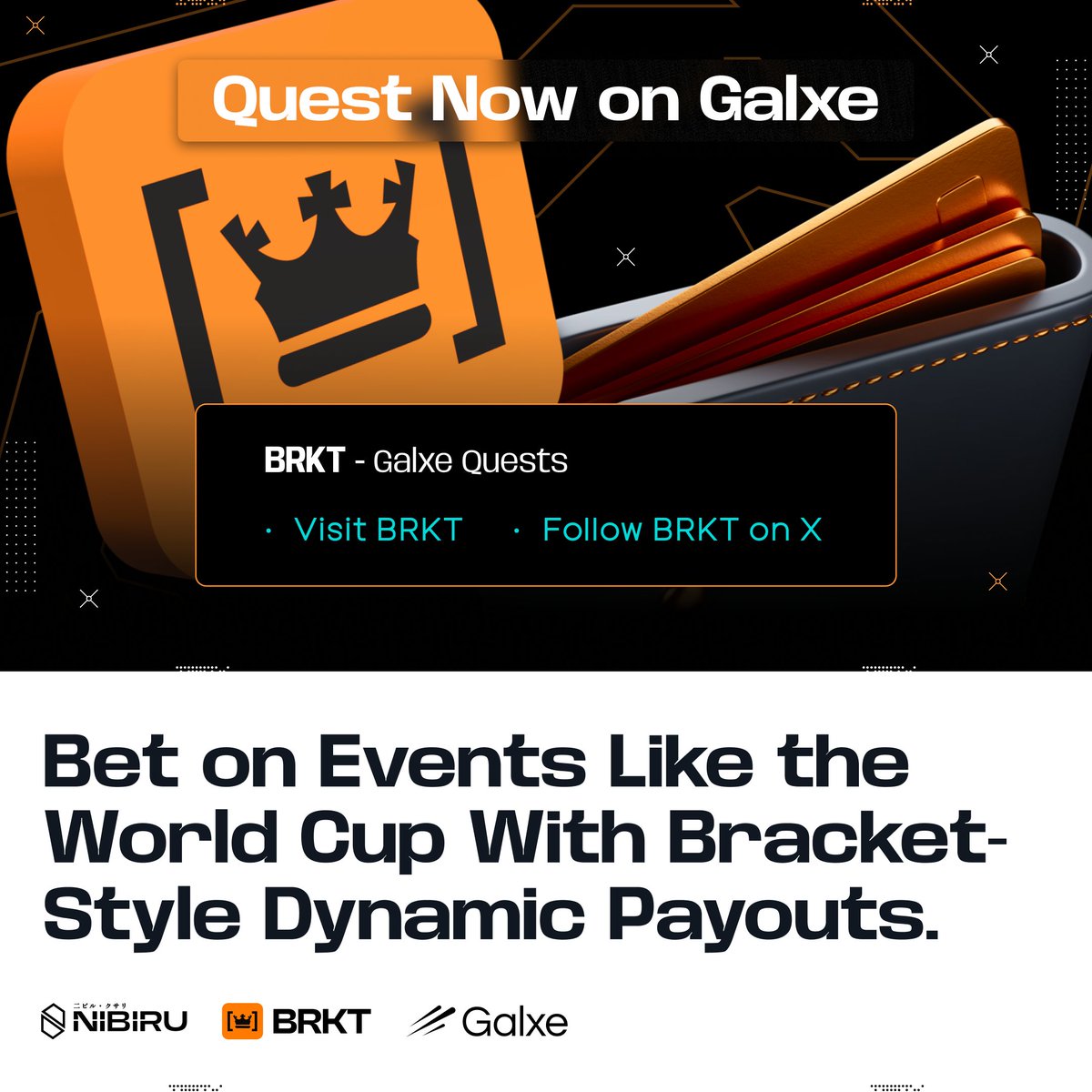 ✨ <a href="/BRKTgg/">BRKT 👑</a> brings live prediction markets and bracket competitions, letting you earn real-time rewards in just a few clicks. For Block Party Season 1, earn Aura by visiting Nibiru's page on BRKT and following BRKT on X. 🧵