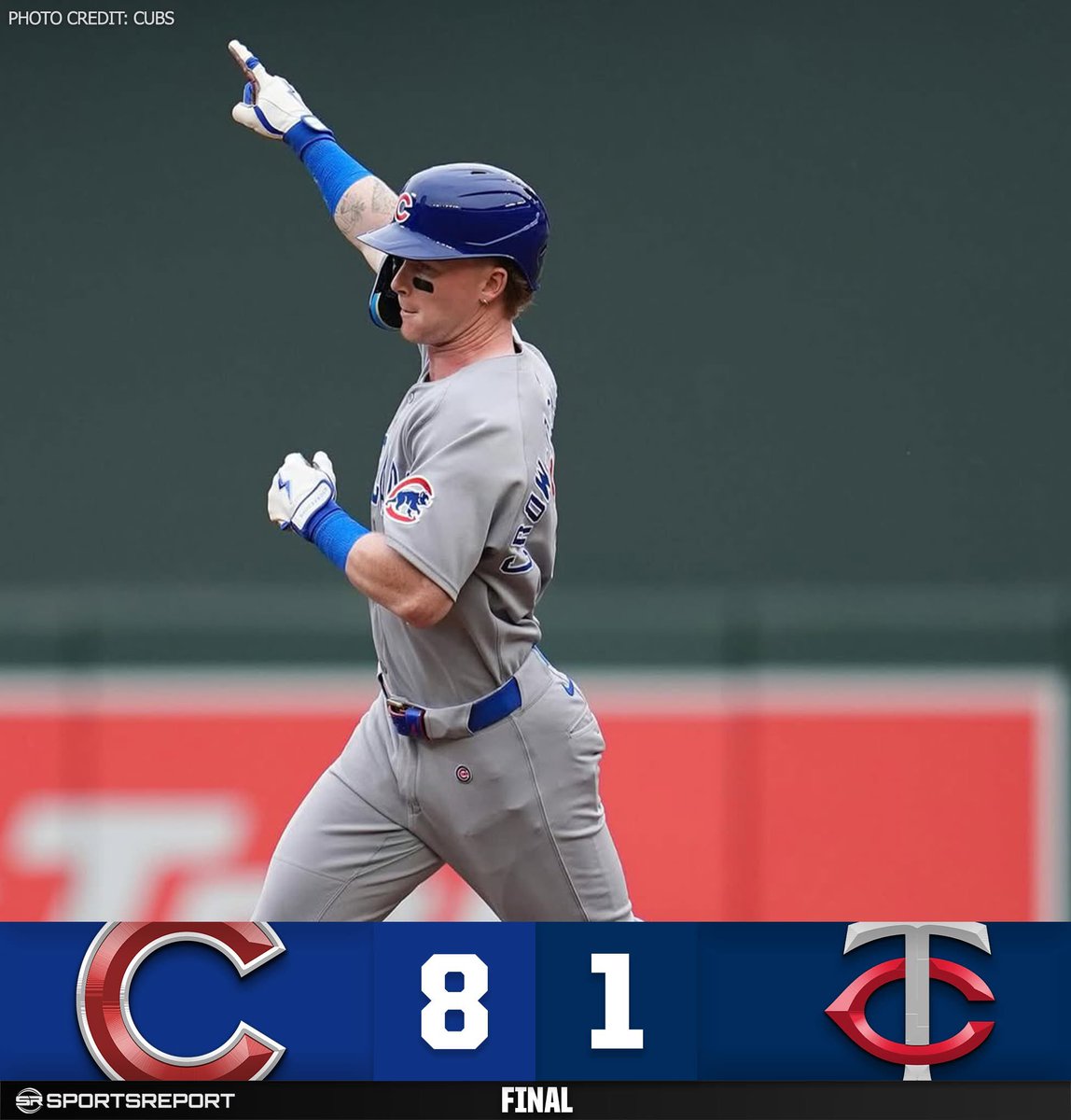 InsidetheIvy's tweet image. CUBS WIN!!! Chicago Beats the Twins 8-1 on Thursday!!! PCA with 2 HR's!! #northsidevibes