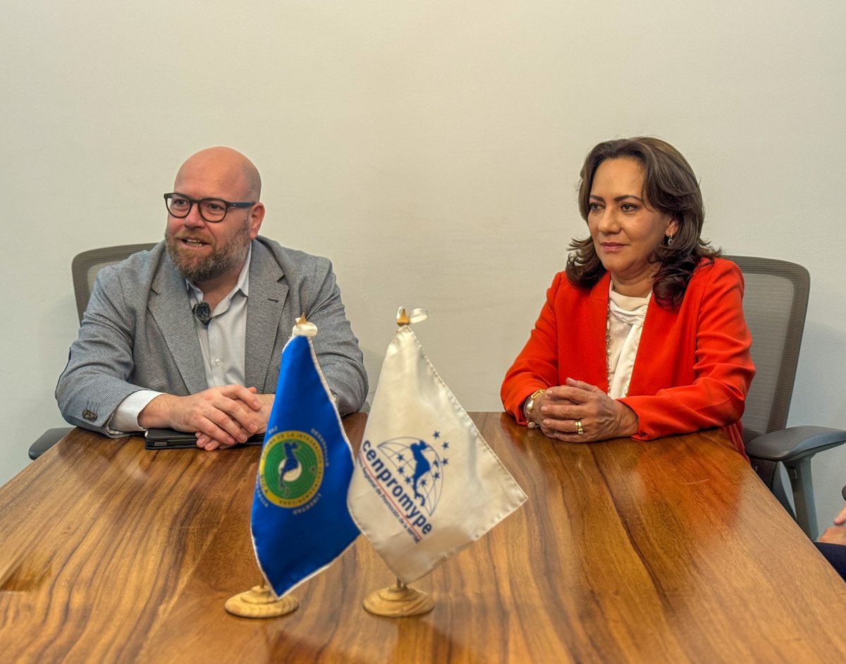#Mypes | 🙌  <a href="/Cenpromype_sica/">CENPROMYPE</a> y FUSAI suman esfuerzos para fortalecer, transformar e integrar el ecosistema MIPYME en la región <a href="/sg_sica/">SICA - Sistema de la Integración Centroamericana</a>.

Áreas clave:
✅ Transformación digital
✅ Inclusión financiera
✅ Acceso a mercados
✅ Acompañamiento empresarial
✅ Gestión del conocimiento