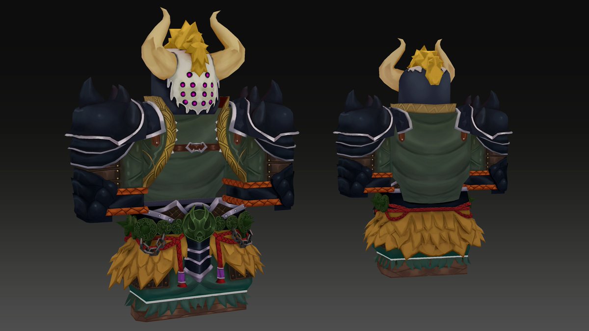 Boss Armor for Rell Seas
<a href="/RELLGames/">RELL Games</a>
#ROBLOX #RobloxDev #handpainted3d #3dart