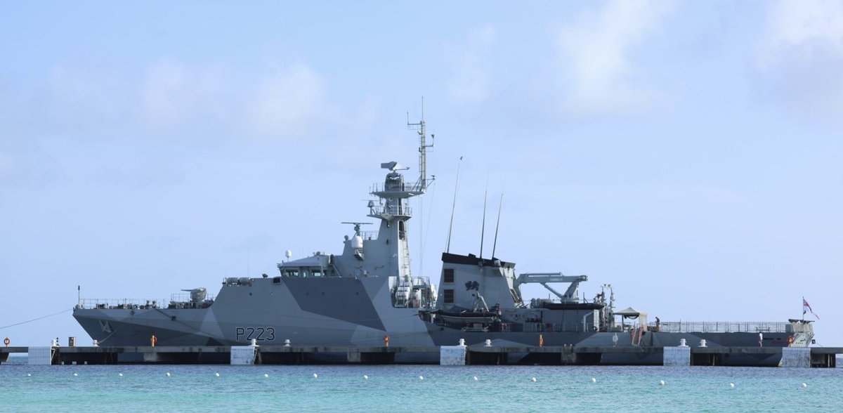 HMS Medway took part in HADR exercises while alongside at Grand Turk, Turks and Caicos Islands over the weekend.

The ship arrived in San Juan, Puerto Rico yesterday after departing TCI on the 8th.