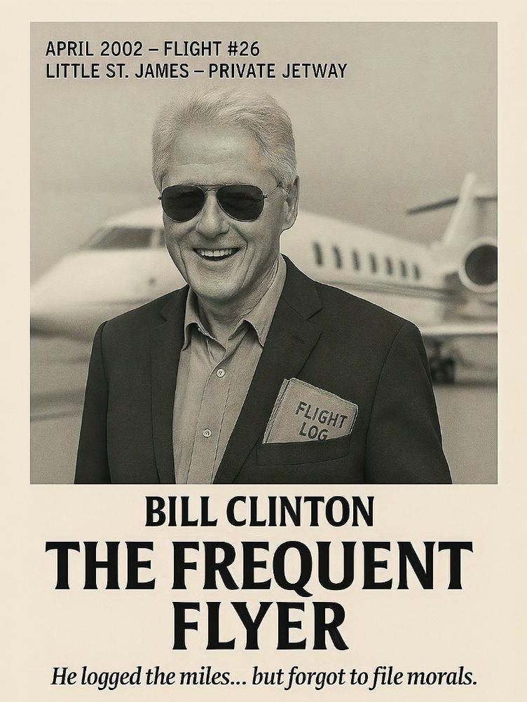 JonCovering's tweet image. Bill Clinton