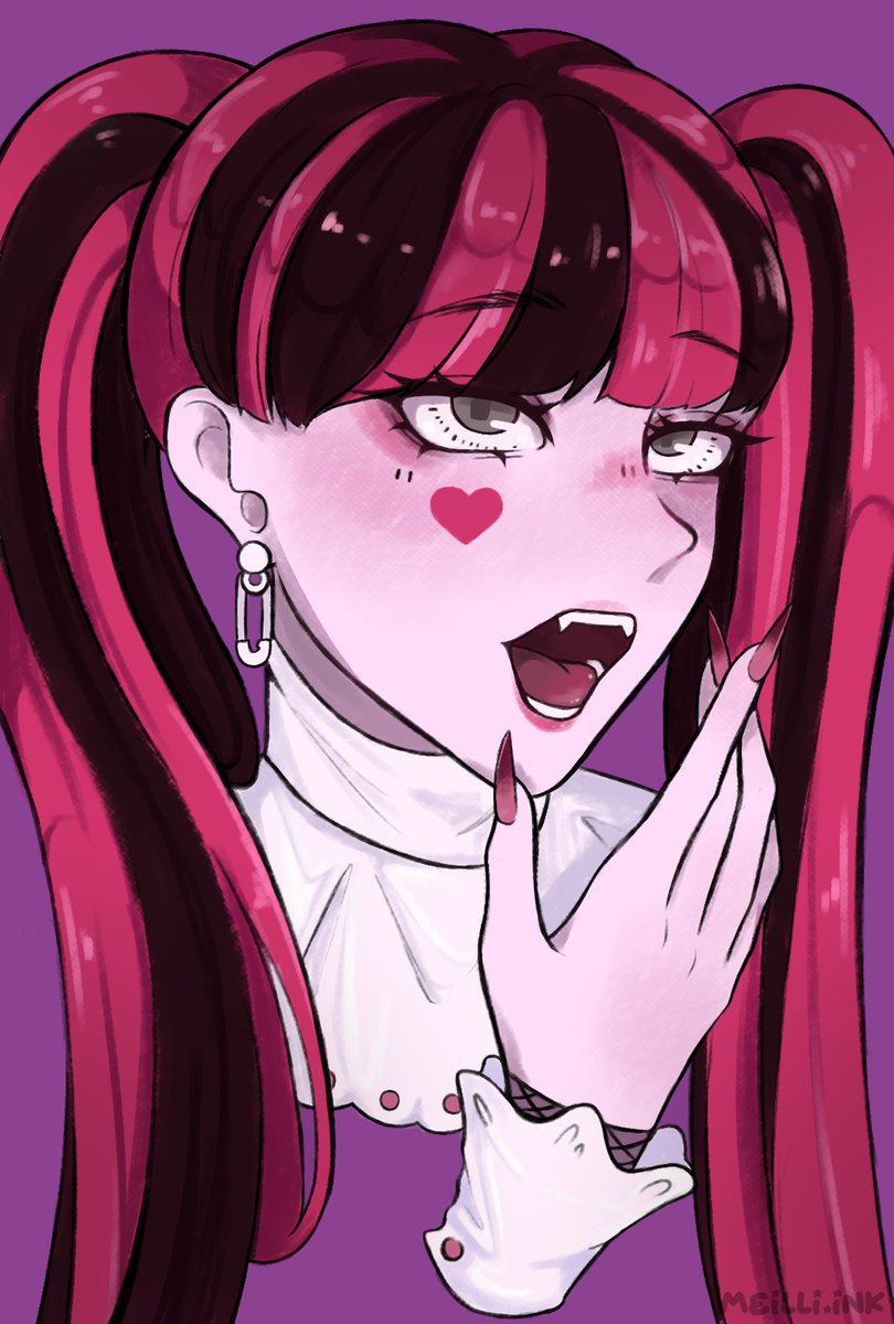 wisp_ugh's tweet image. draculaura 💖