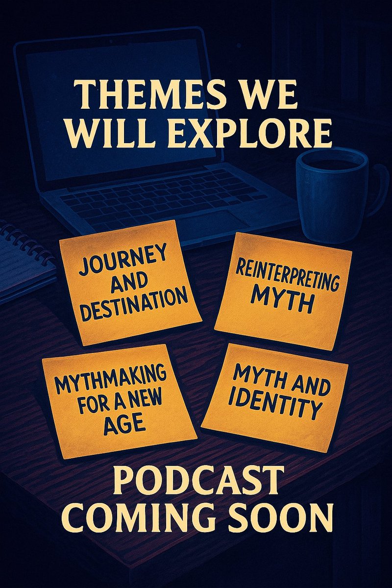 ✨ How do myths still shape us? How do games help us find meaning?

🎙️ Myths, Games &amp; Meaning — podcast coming soon.

#MythologyPodcast #IndiePodcasts #GamingCulture #StorytellingMatters