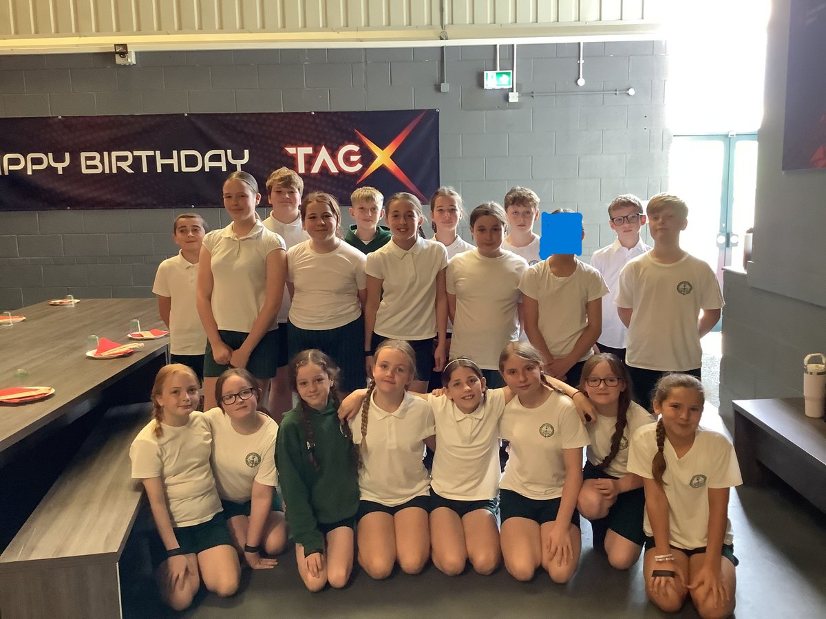 StPatricks_PE's tweet image. Our Year 5/6 Sports Leaders enjoyed a brilliant morning at Tag-X today as a thank you for leading physical activities in the school playground. We are grateful for all you do! Thank you @SGNKssp for this fantastic opportunity!