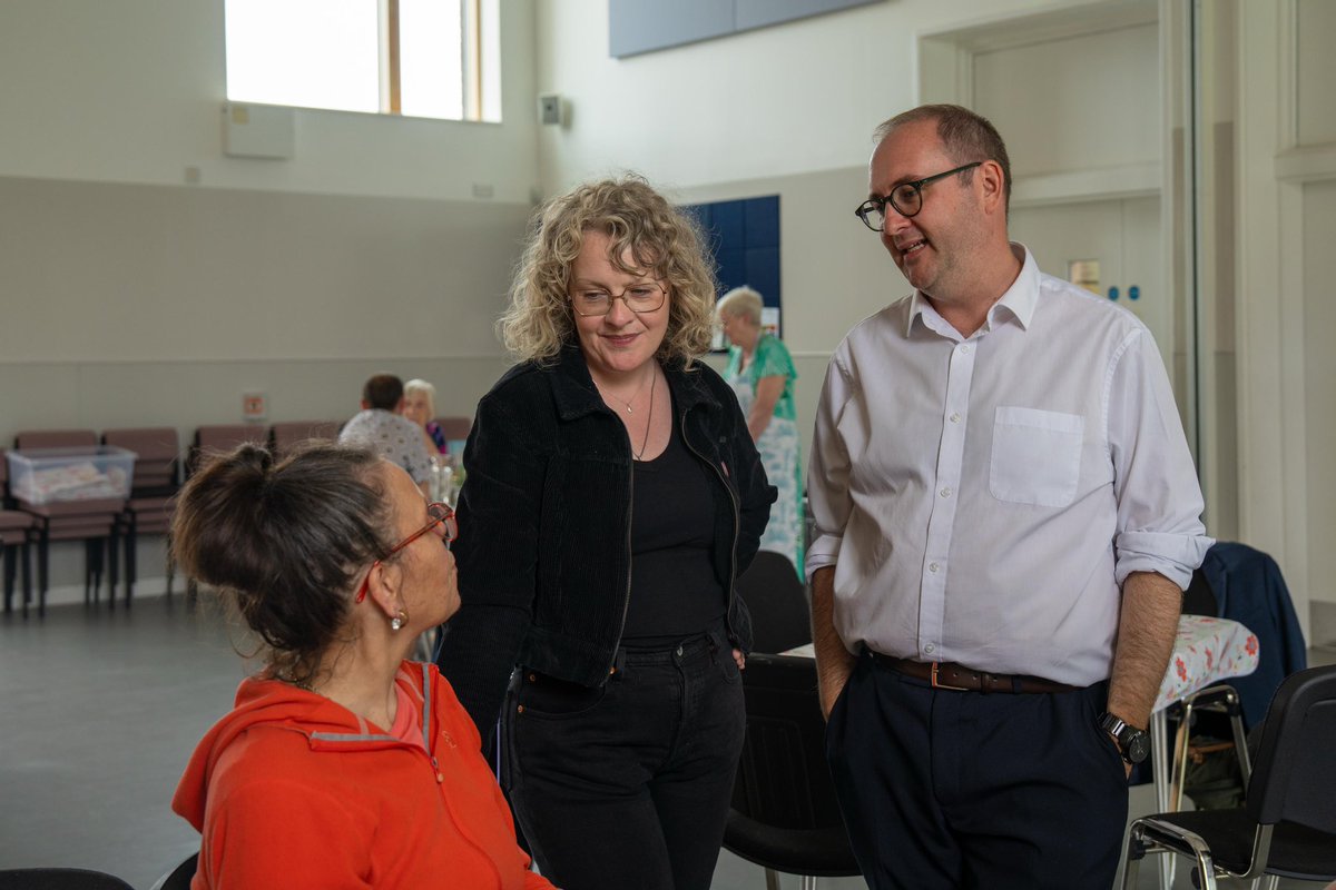 PFOKane's tweet image. A great afternoon chatting to people at 'Soup at St Andrews' in Barrhead.
Well done to all at the church for this great community space!
Good to be joined by Julie Ann and to chat to folk who’ve known us and our Barrhead families for years.