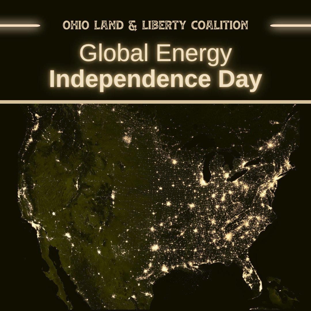 OhioLLCoalition's tweet image. Global Energy Independence Day is a reminder that true freedom starts at home.
When we invest in American-made energy from the sun, wind, and land we reduce our reliance on foreign powers and strengthen our national security.