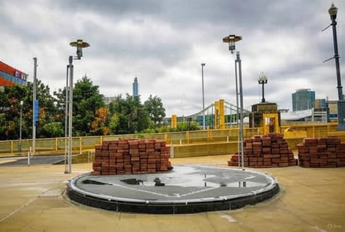 Fake_KDKA's tweet image. Wrongs righted: Bucco Bricks to return at former site of Roberto Clemente statue. More in sports.