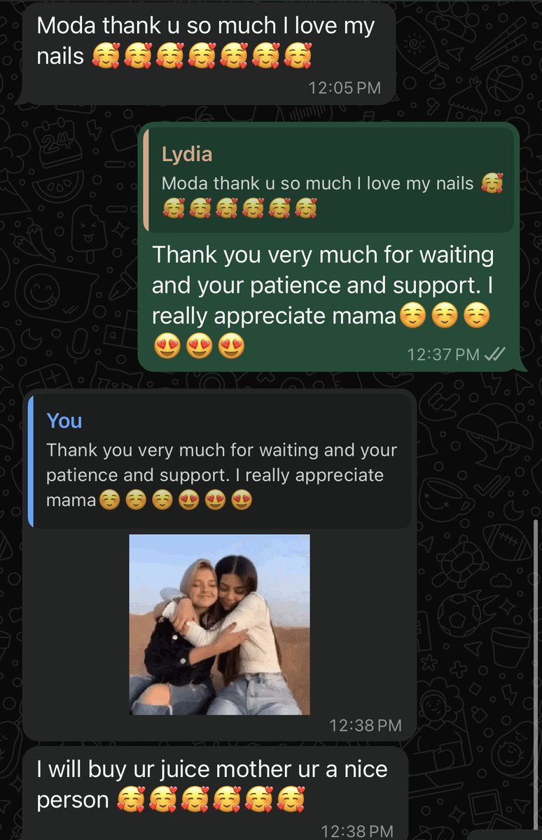 White nails set

Last slide is my best ☺️😎

Little words always go a long way.