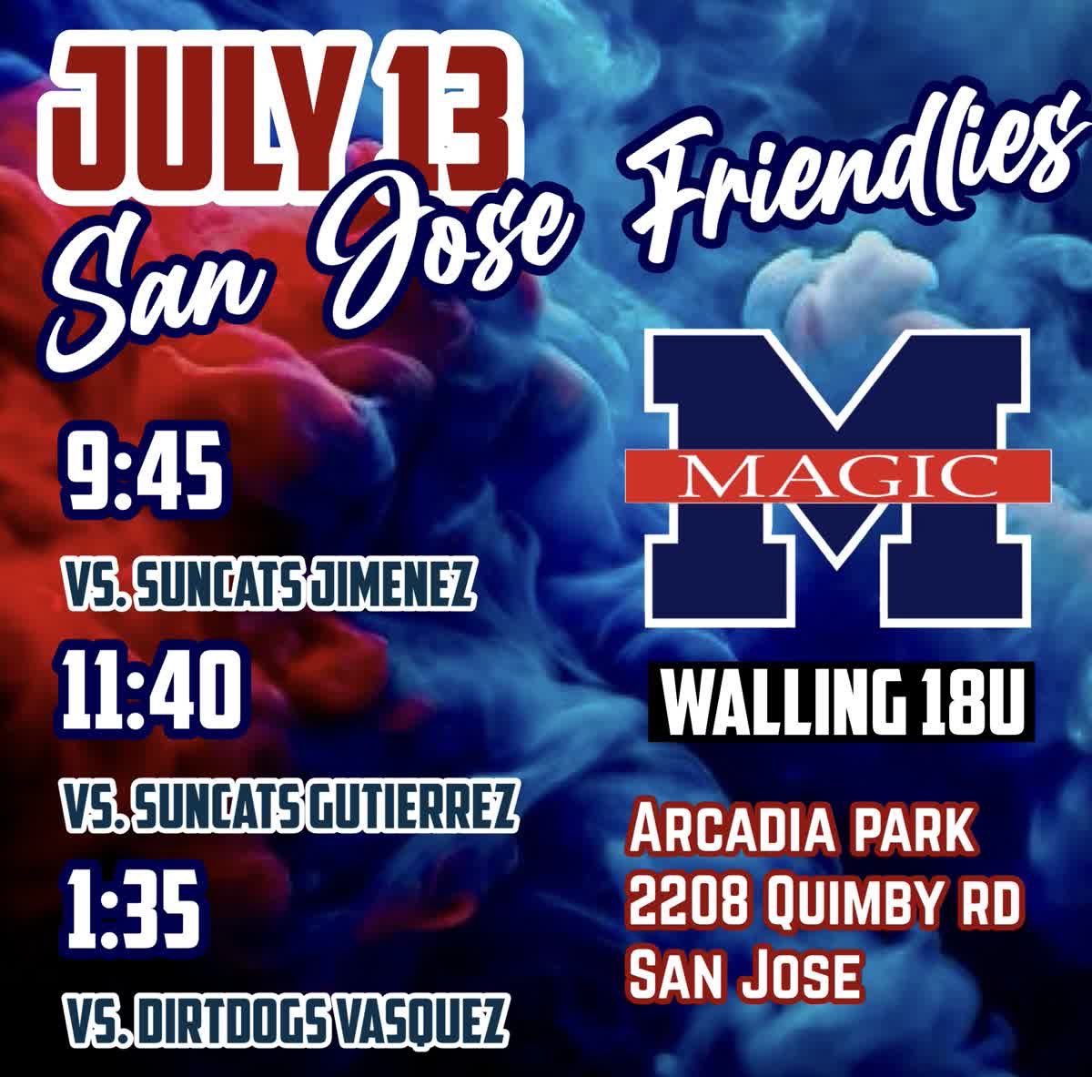 Come out to San Jose this Sunday for Friendlies!

<a href="/CharMorgan34/">Charlotte Morgan</a> <a href="/Darnellwestbro1/">Darnell Westbrook MBA</a>