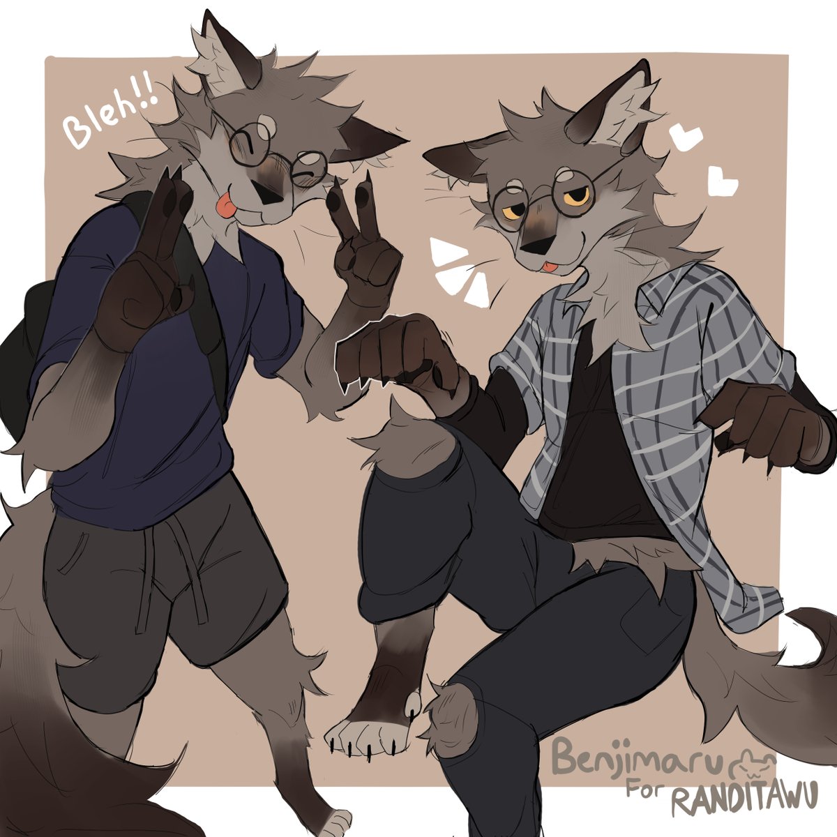 thebenjimaru's tweet image. cutest yote