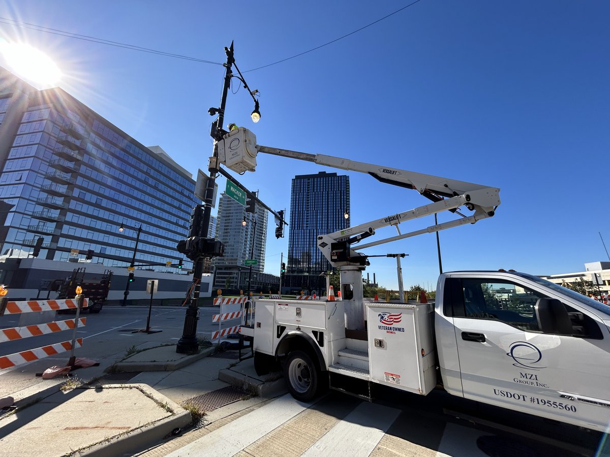 This #TBT, we’re looking back at one of our recent installations in downtown Chicago! At MZI Group, we take pride in delivering top-tier safety solutions that protect all members of the public. That’s why our motto is more than just words: “Safety - first, last, and always!”