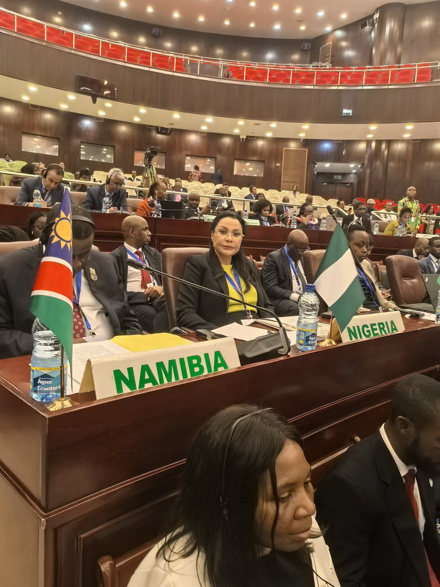 Today in Malabo I presented the joint  Assessment report to the AU Executive Council on behalf of our Minister of Finance, Mr Wale Edun. Seventy-three per cent of this year’s regular budget is already in, thirty member states are fully up-to-date and arrears have dropped by