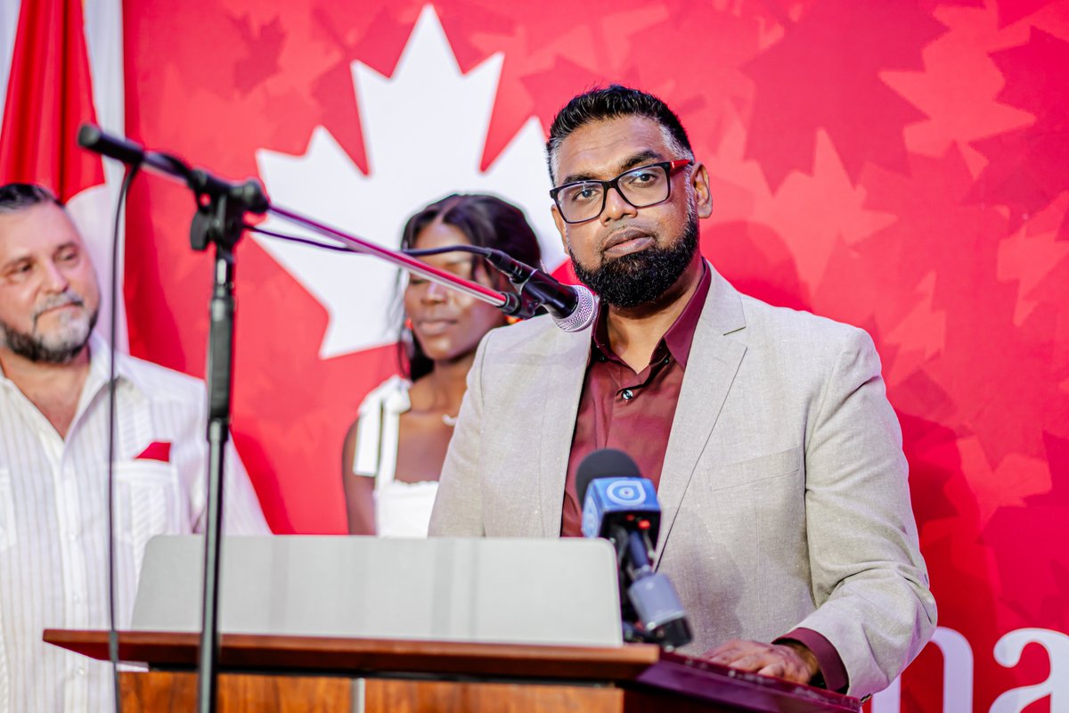 CanAmbGuyana's tweet image. Canada Day 2025! 🇨🇦
The High Commission of Canada was pleased to host a cocktail reception to mark Canada’s 158th National Day.