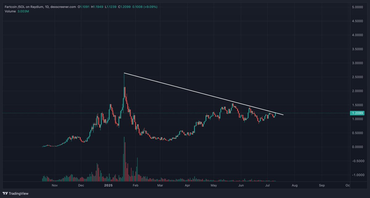 tweeting this again because I don't think people under the scale of what is about to happen for FARTCOIN with Solana spot ETF's and PumpFun TGE ahead

hot air must rise and billions will fart