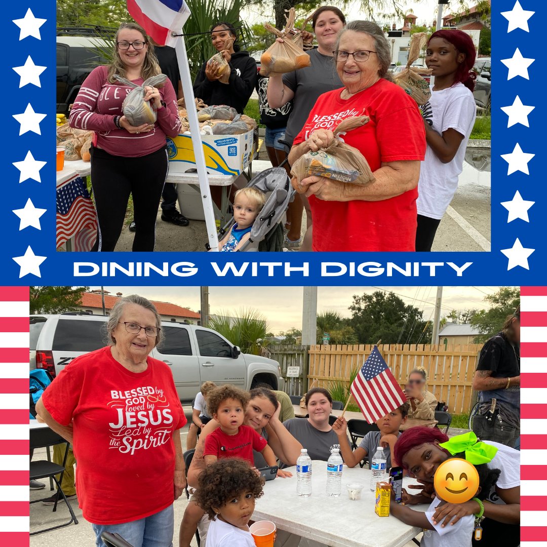 Aomh5's tweet photo. 💙 AOMH residents helped serve a July 4th cookout at Dining With Dignity, hosted by Anastasia 16 Church! From our WOW seniors who cooked to moms who served, it was a beautiful act of love and community. 🇺🇸🌭 #DiningWithDignity #AOMH #ServeWithLove https://t.co/VzuGzNsNk1