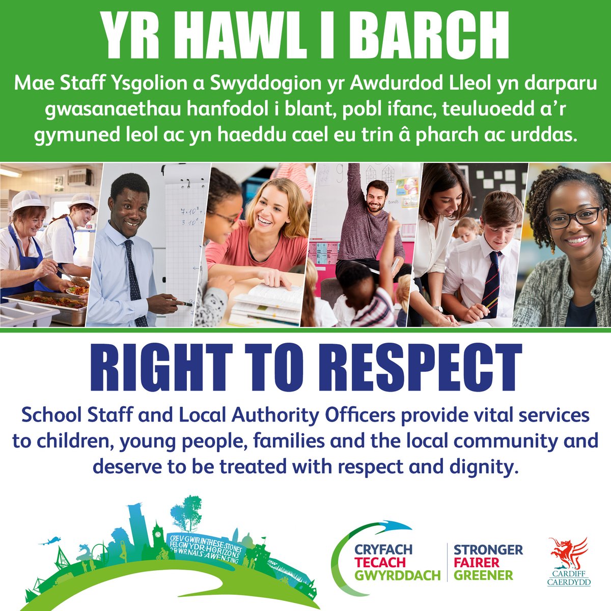 We’re promoting safe learning environments in Cardiff schools and educational settings.
Pupils &amp; staff have the right to a safe and respectful learning environment, allowing students to focus on their education and personal growth: orlo.uk/x8KQE