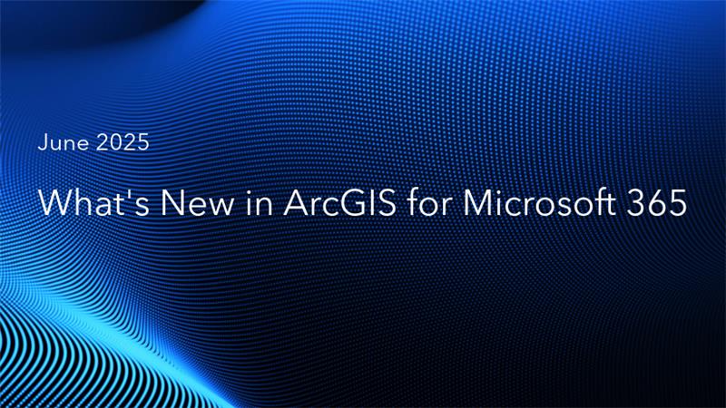 Discover what's new in ArcGIS for Microsoft 365! Updates to ArcGIS for Excel and SharePoint improve spatial data workflows, editing, and introduce smarter AI-powered tools. Read the full blog: ow.ly/QgFF50WnmJM