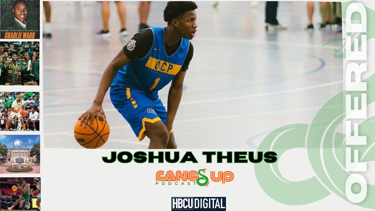 Joshua Theus has been offered by FAMU! 
#FangsUp #FAMU #HBCU #HBCUdigital