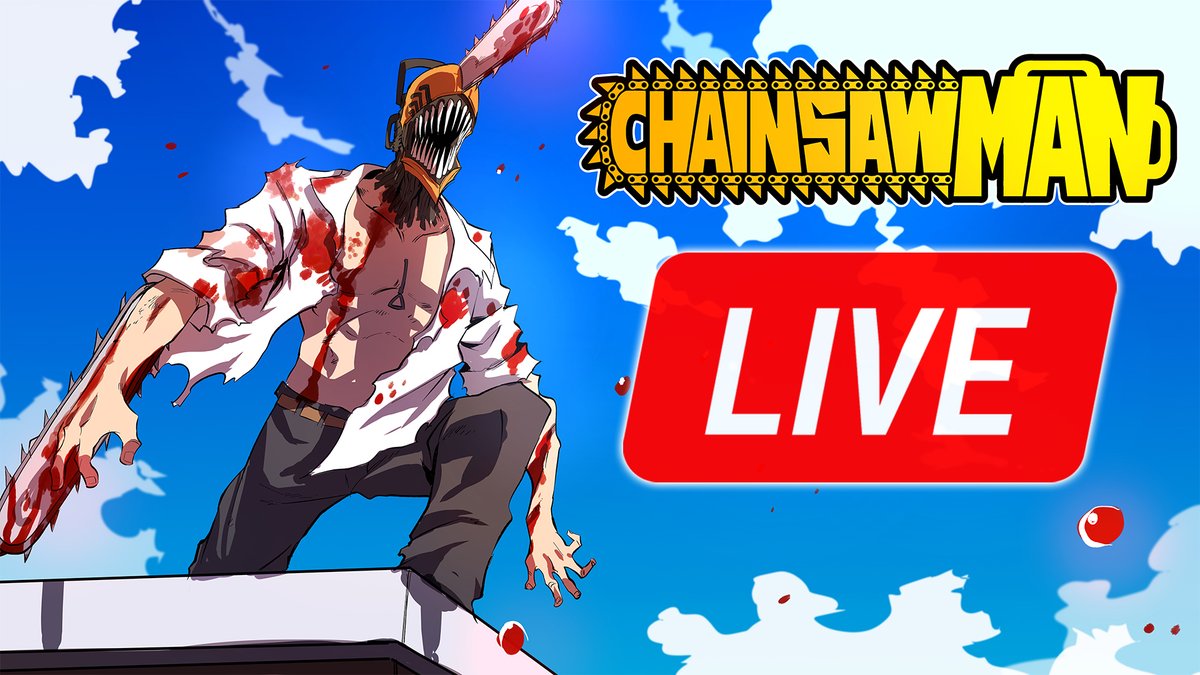 Chainsaw Man Chapters 207 and 208 Live Reaction! 
youtube.com/live/TYVqf27iN… #chainsawman #chainsawman208
