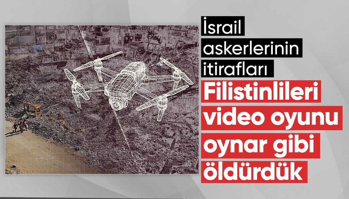 İsrail ordusu, Gazze'de sivilleri bomba yüklü dronlarla hedef aldı: Video oyunu gibiydi ensonhaber.com/dunya/israil-o…