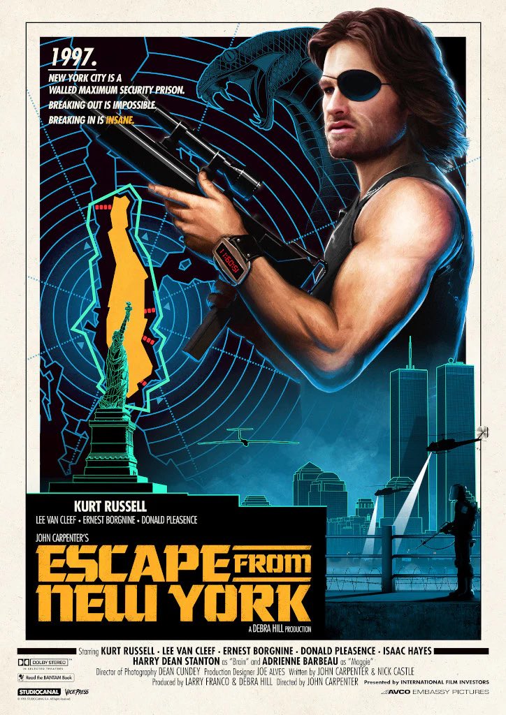 John Carpenter’s Escape From New York was released on this day in 1981.