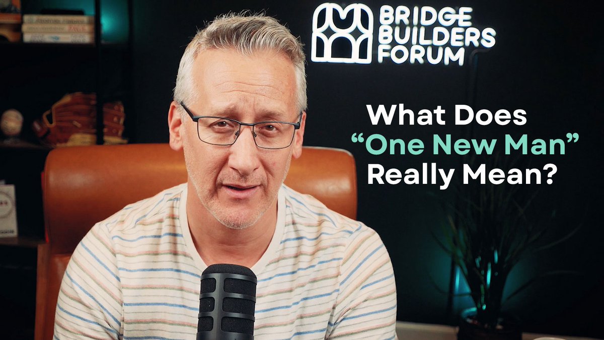 rlambertatl's tweet image. What does “One New Man” really mean in Paul’s theology?
It’s one of Paul’s most quoted, and most misunderstood phrases.
In this 4 min episode, I explore how mistranslating and misinterpreting Ephesians 2:15 has led many to erase the very differences Paul sought to reconcile.…
