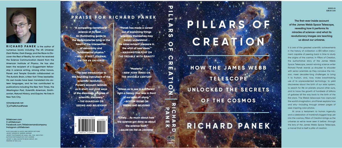 Richard Panek (@therichardpanek) on Twitter photo Flash sale!! The Kindle version of Pillars of Creation: How the James Webb Telescope Unlocked the Secrets of the Cosmos is only $2.99 for a limited time! (And a hardcover at $13.80 ain't bad, either.) <a href="/littlebrown/">Little, Brown and Co</a> <a href="/JWSTObserver/">JWST Observer</a> 
amazon.com/Pillars-Creati… Flash sale!! The Kindle version of Pillars of Creation: How the James Webb Telescope Unlocked the Secrets of the Cosmos is only $2.99 for a limited time! (And a hardcover at $13.80 ain't bad, either.) <a href="/littlebrown/">Little, Brown and Co</a> <a href="/JWSTObserver/">JWST Observer</a> 
amazon.com/Pillars-Creati…