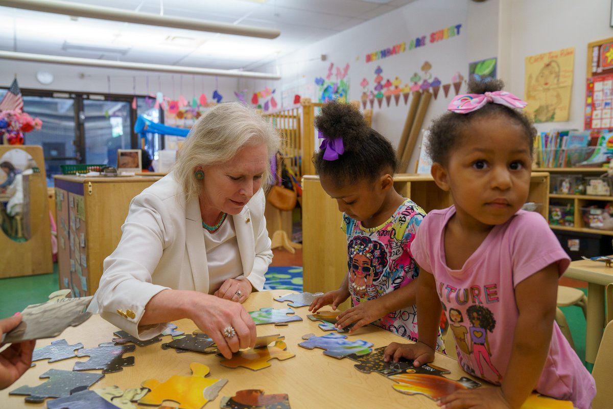SenGillibrand's tweet image. Republicans voted to give tax breaks to billionaires at the expense of kids across America.
Our families deserve better.
