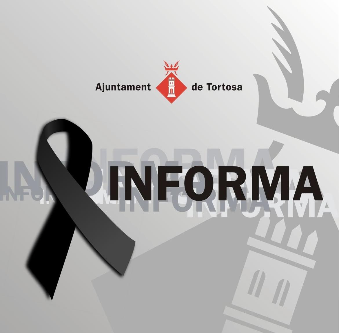 ⚫L'Ajuntament decretarà demà dia de dol oficial per la mort d'un membre de l'Equip de Prevenció Activa Forestal, mentre treballava en l'incendi de Paüls. 
El nostre escalf i solidaritat al cos de <a href="/bomberscat/">Bombers</a>  als amics i familiars que viuen a Tortosa on ell va créixer. 
🧵(1/2)