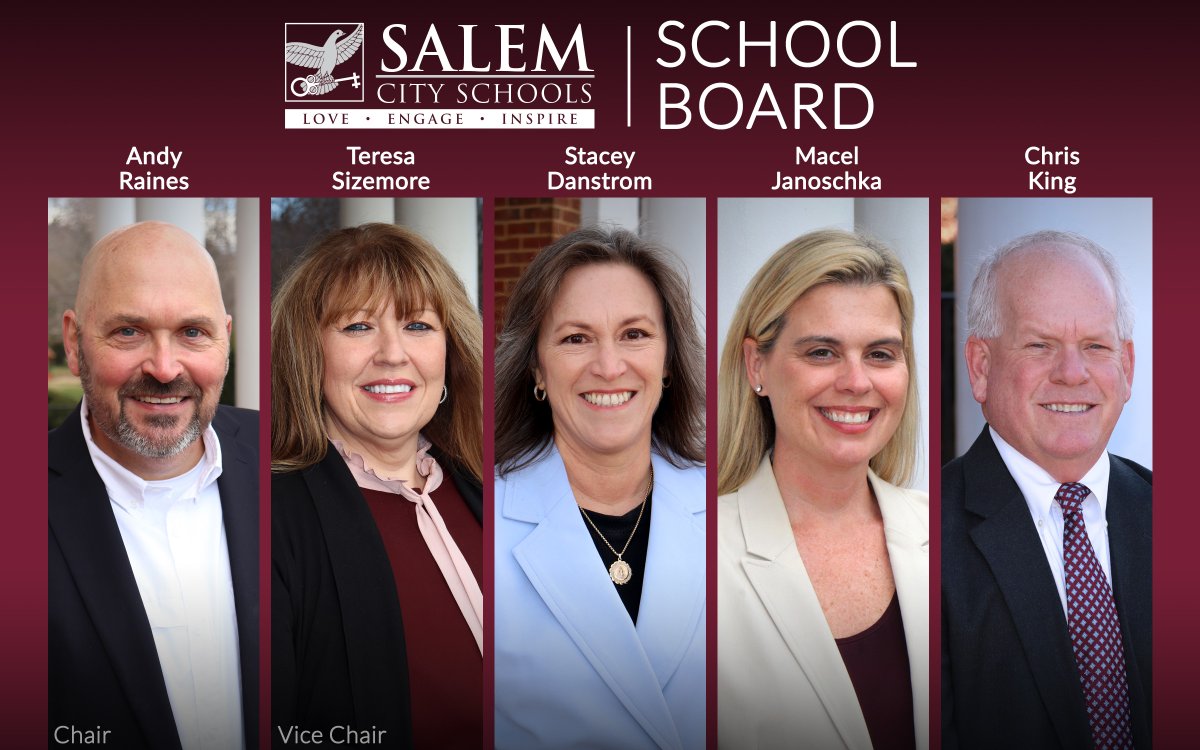 The School Board in #SalemVA meets on Tuesday, July 15, at 7 p.m. at the Central Office, located at 510 S. College Avenue. Here is a link to the agenda.
go.boarddocs.com/vsba/slmsdva/B…