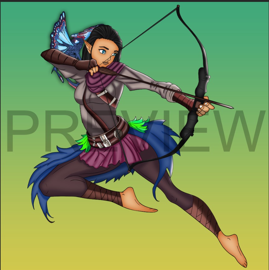 dgrande_de12's tweet photo. Just finished this piece of an elf archer in action
Really happy with how the colors and pose turned out.
If youโd like your own OC or D&D hero drawn in this style, Commissions are open! Feel free to DM me!
#FantasyArt #CharacterDesign #ElfArcher #DigitalArt #CommissionsOpen https://t.co/k8tS0UqaC0