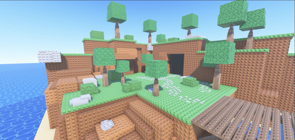 Modeh14_'s tweet image. Im loving how the Classic Roblox Stud Style is having a comeback! #RobloxDev #ROBLOX #RobloxDevelopment