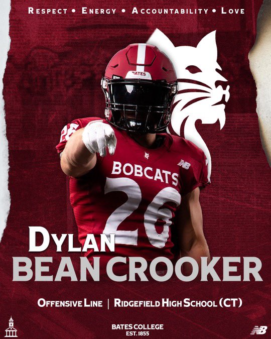 Dylan Bean Crooker (@dbcfootball66) on Twitter photo After a great call with <a href="/CoachWatrous/">Owen Watrous</a> I’m honored to have received an offer from <a href="/Bates_Football/">Bates Football</a> <a href="/Cats_CoachCoyne/">Coach Coyne</a> <a href="/RidgefieldFball/">Ridgefield Football</a> <a href="/CoachJamesReed/">James Reed</a> After a great call with <a href="/CoachWatrous/">Owen Watrous</a> I’m honored to have received an offer from <a href="/Bates_Football/">Bates Football</a> <a href="/Cats_CoachCoyne/">Coach Coyne</a> <a href="/RidgefieldFball/">Ridgefield Football</a> <a href="/CoachJamesReed/">James Reed</a>